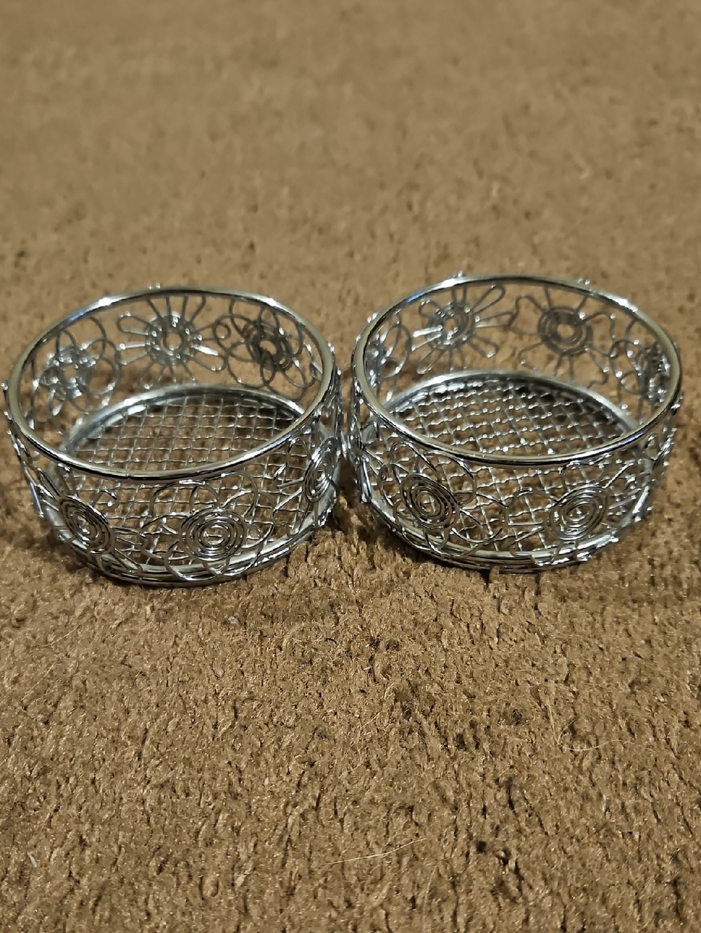 Stainless Steel Desk Organizer Cups
